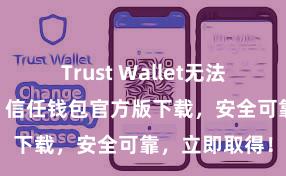 Trust Wallet无法下载解决方案 信任钱包官方版下载，安全可靠，立即取得！